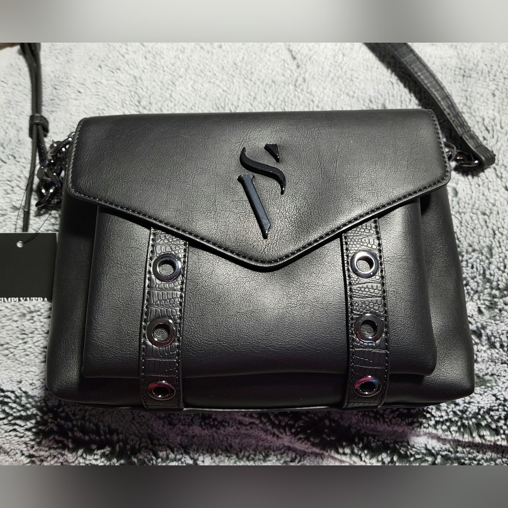 Simply Vera by Vera Wang Crossbody Purse - Black